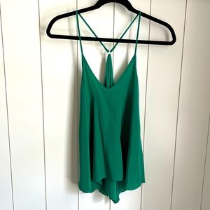 Amanda Uprichard silk asymmetrical tank